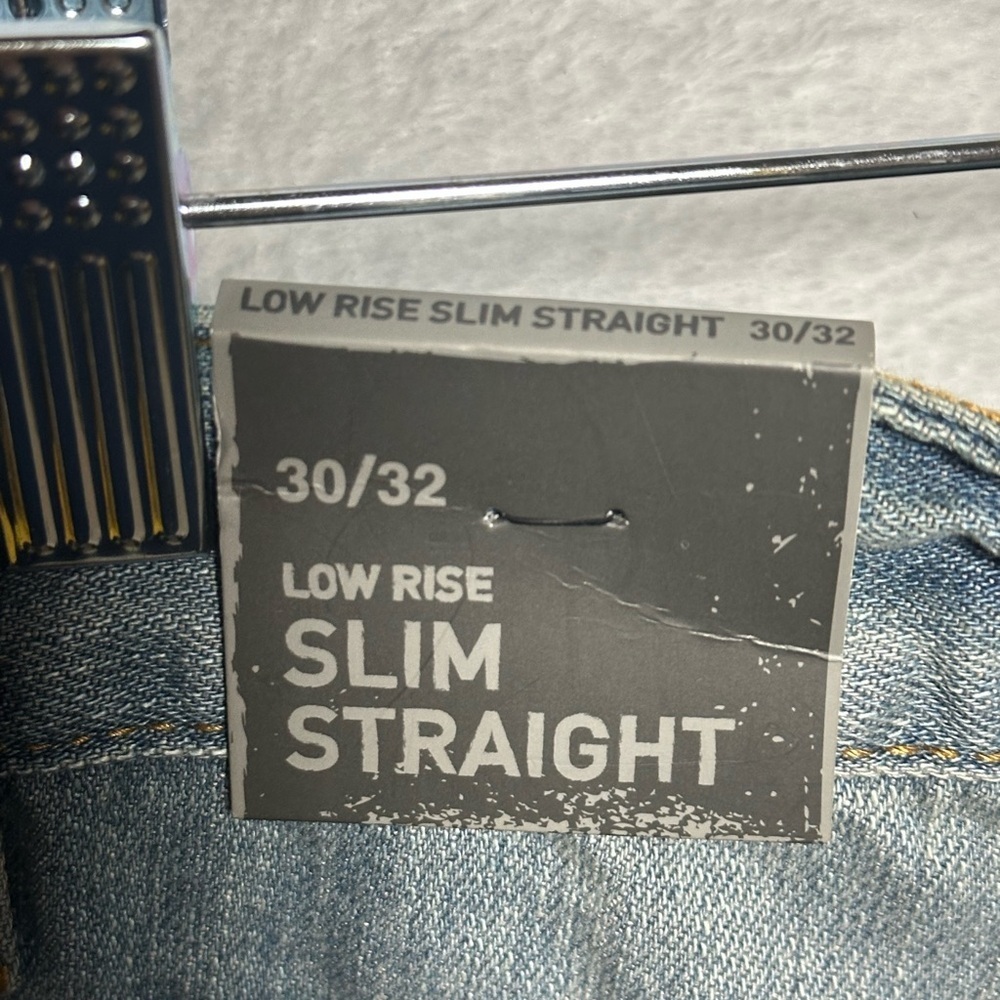 Black Brand Men's Slim Ripped Jeans - Picture 7 of 10
